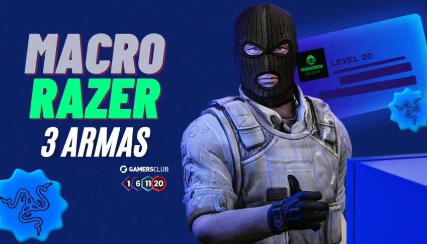 Macro Razer CS2 PRO – 3 Armas | Gamers Club | Synapse 3