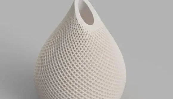 Vaso Decorativo em Impressão 3D - 14 cm