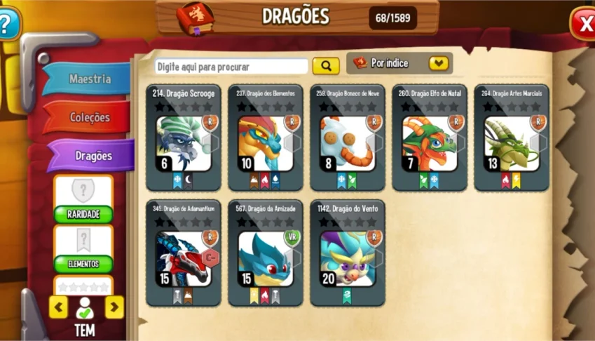 Continha top de dragon