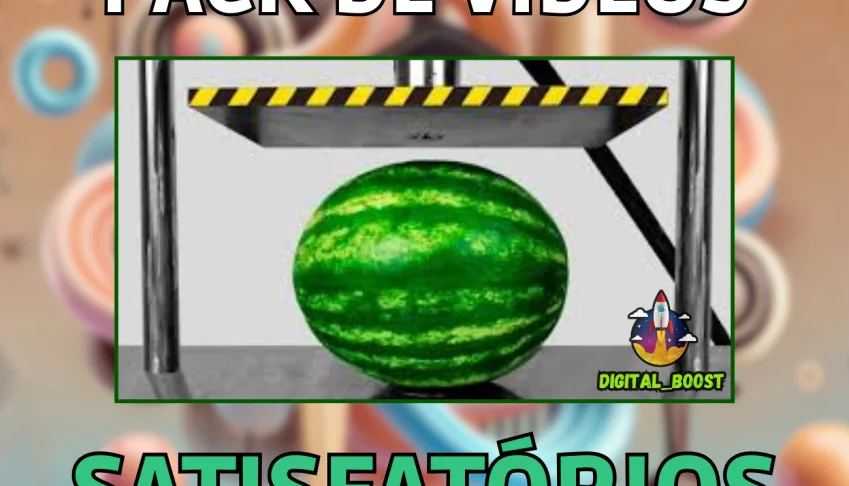 Melhor Pack De Vídeos Satisfatórios (Tiktok, Instagram...)