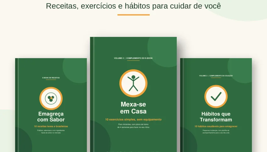 Emagreça com Sabor: Kit Completo com Receitas, Exercícios