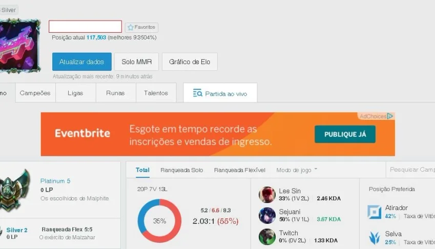 Conta platina V