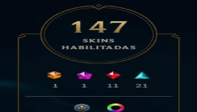 LEVEL 304/TODOS OS CAMPEÕES/ PLAT 3/ 147 SKINS