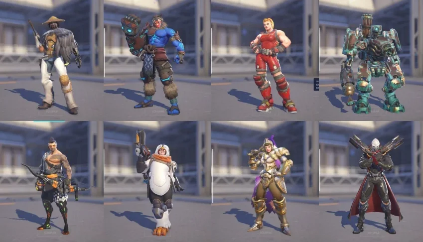 Conta Overwatch Platina + 100 Skins + Miticas