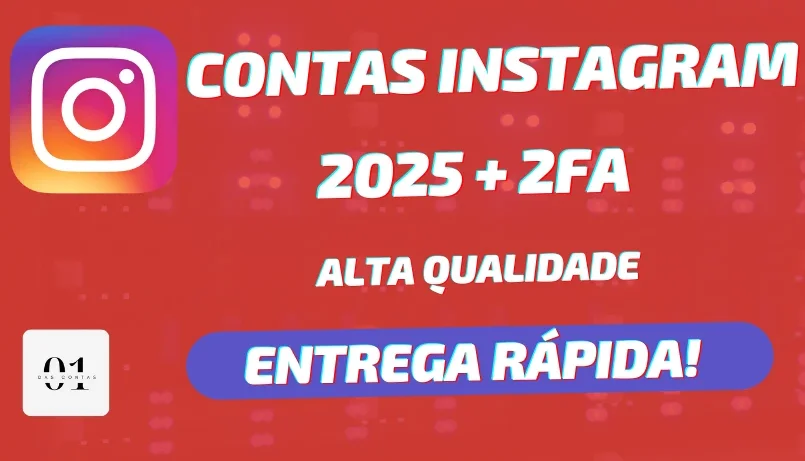 CONTAS INSTAGRAM [ALTA QUALIDADE] + EMAIL VERIFICADO + 2FA