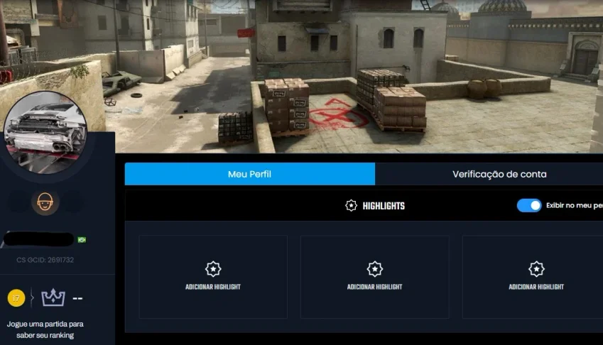 Conta Cs2 > Premier + Primeiro Email + 17Gc