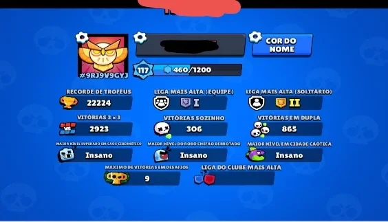 Conta Brawl Stars