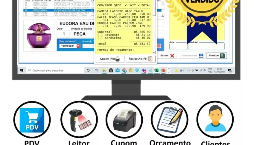 Sistema PDV em Excel VBA