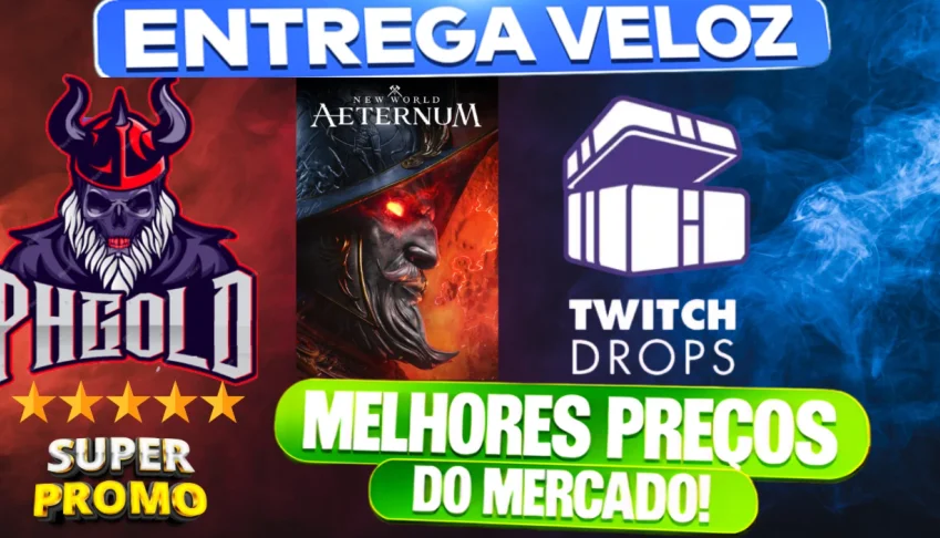 Twitch Drops New World - Melhor Preço - Online 24H!
