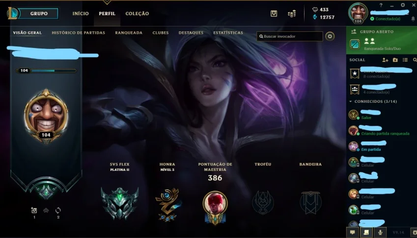 Conta Platina II Aceito Ofertas