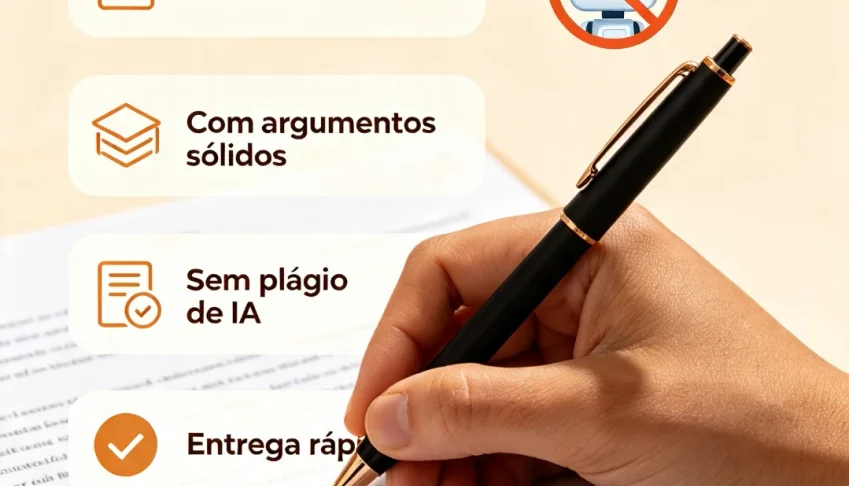 Vendo Redações 100% Humanizadas — Sem Inteligência Artificia