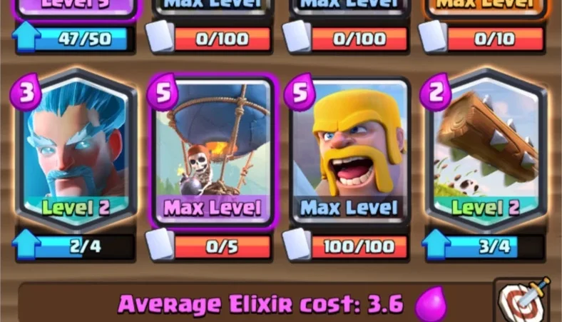Conta Clash Royale nível 11