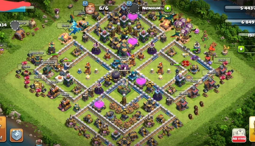 Conta Clash of Clans CV 14