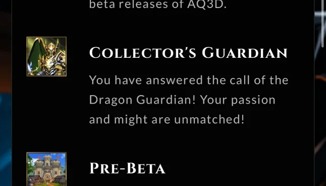 Conta de AQ3D founder muito rara com muitas heromarts