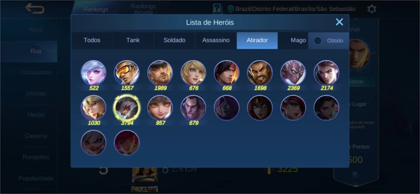 slider