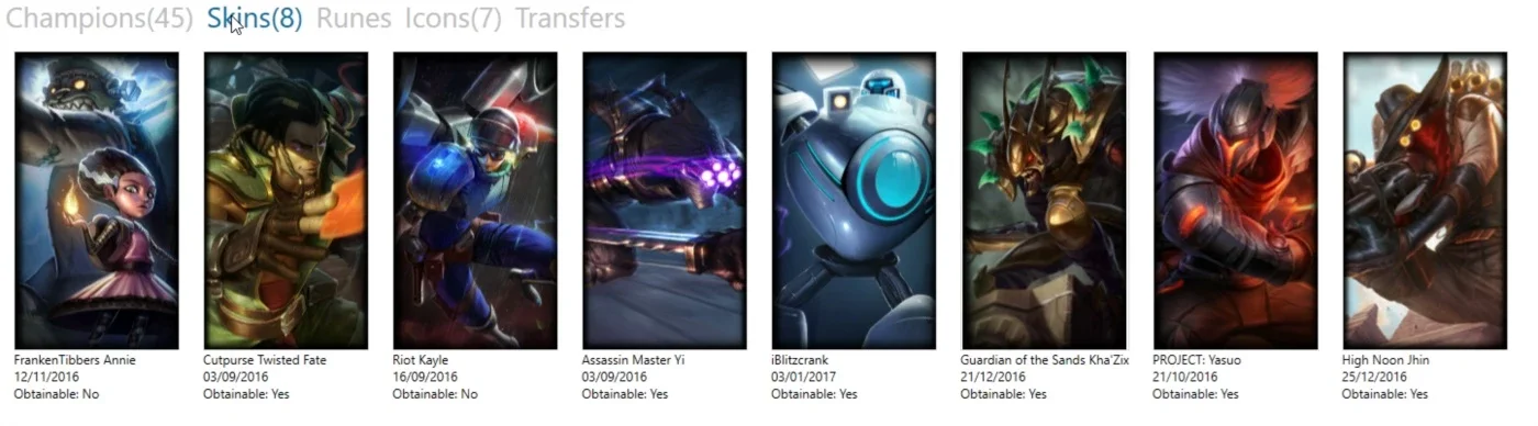 slider