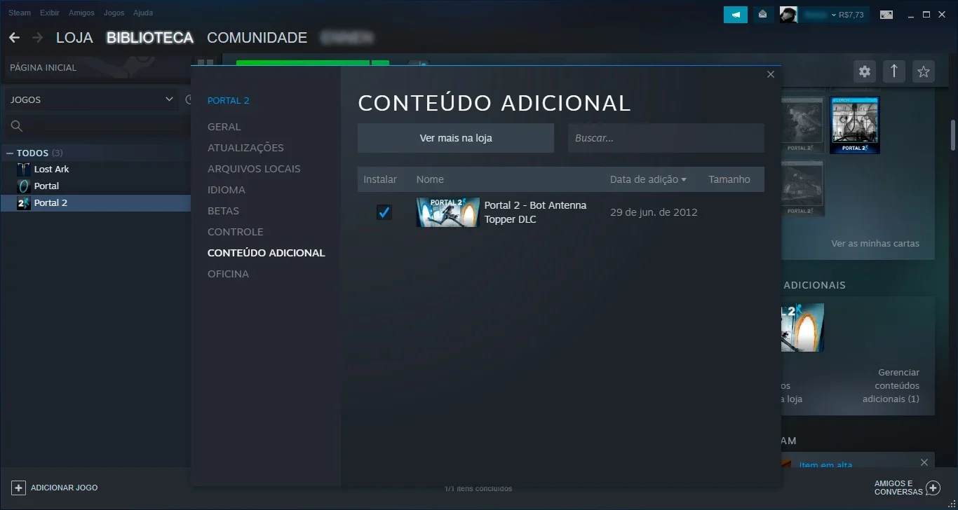 slider