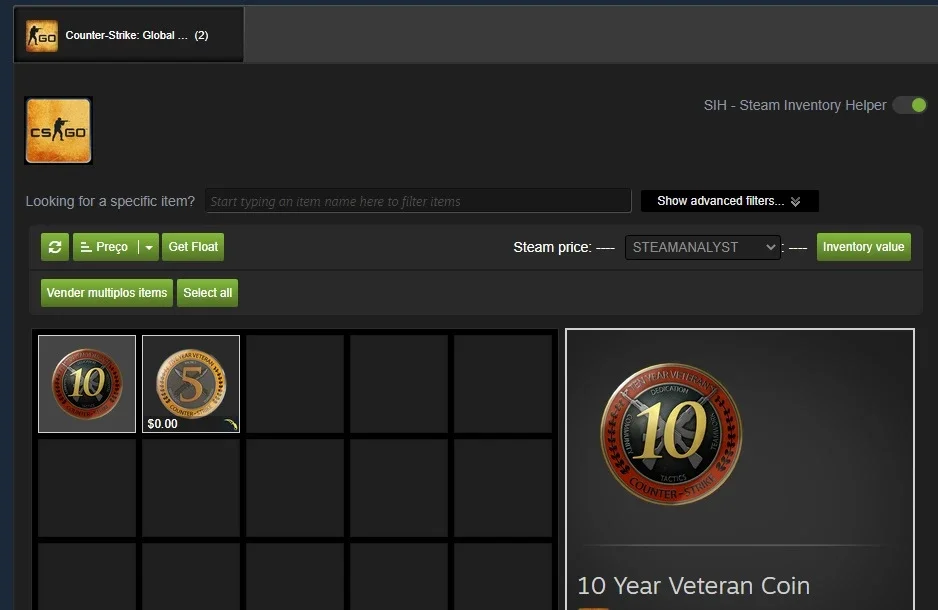 slider