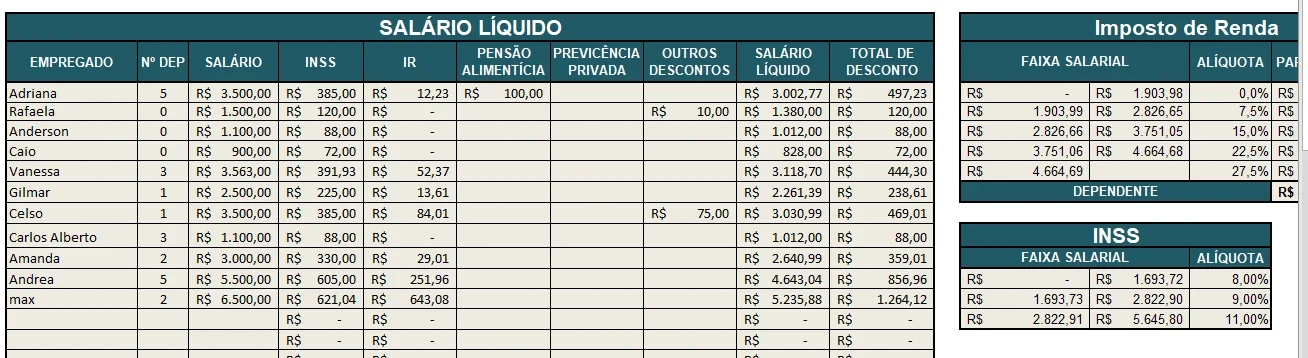 slider