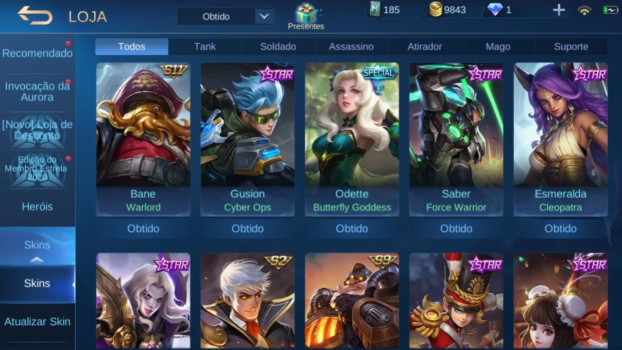 slider