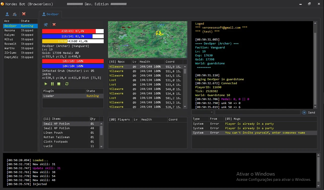 slider