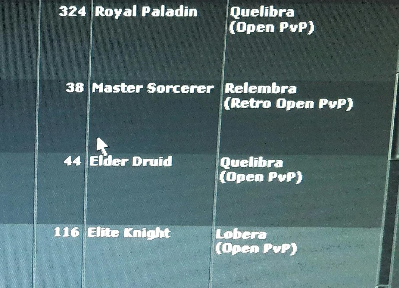 slider