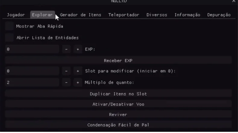 slider