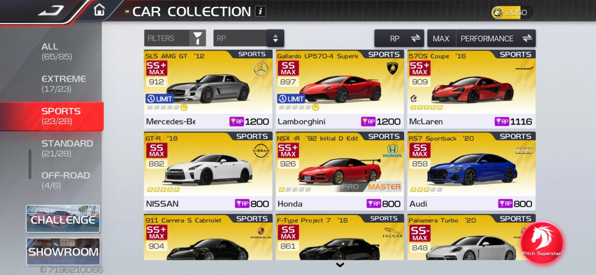 slider