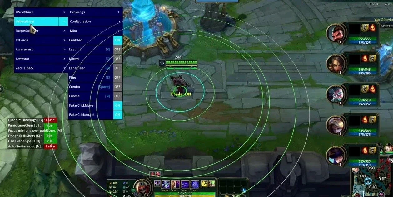 slider