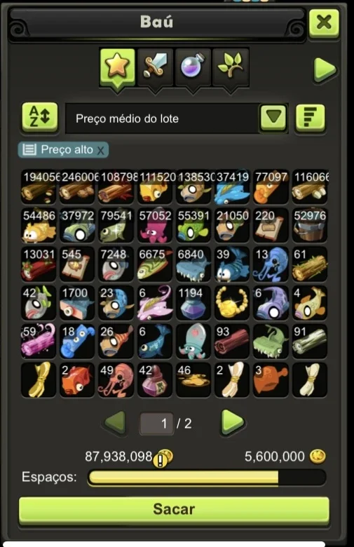 slider