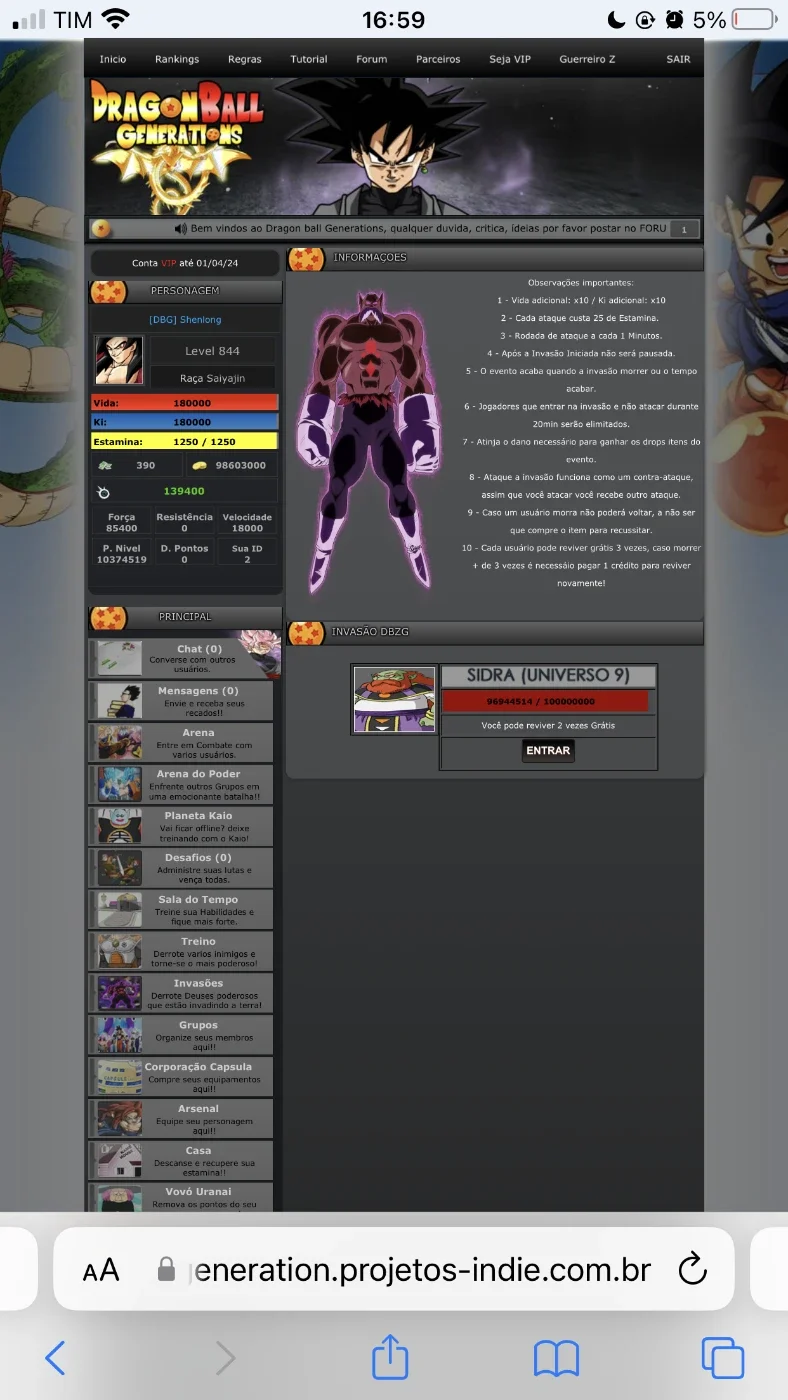 slider