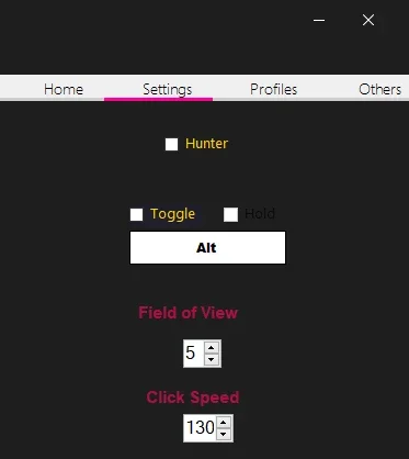 slider