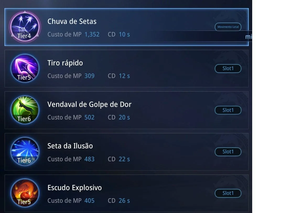 slider