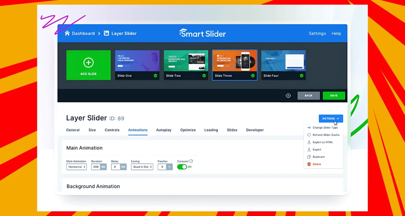 slider