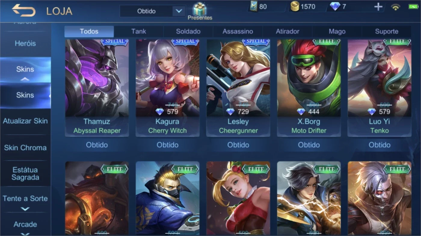 slider