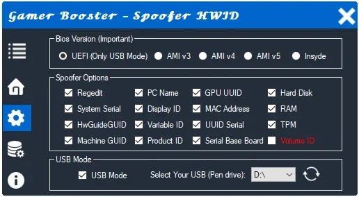 slider