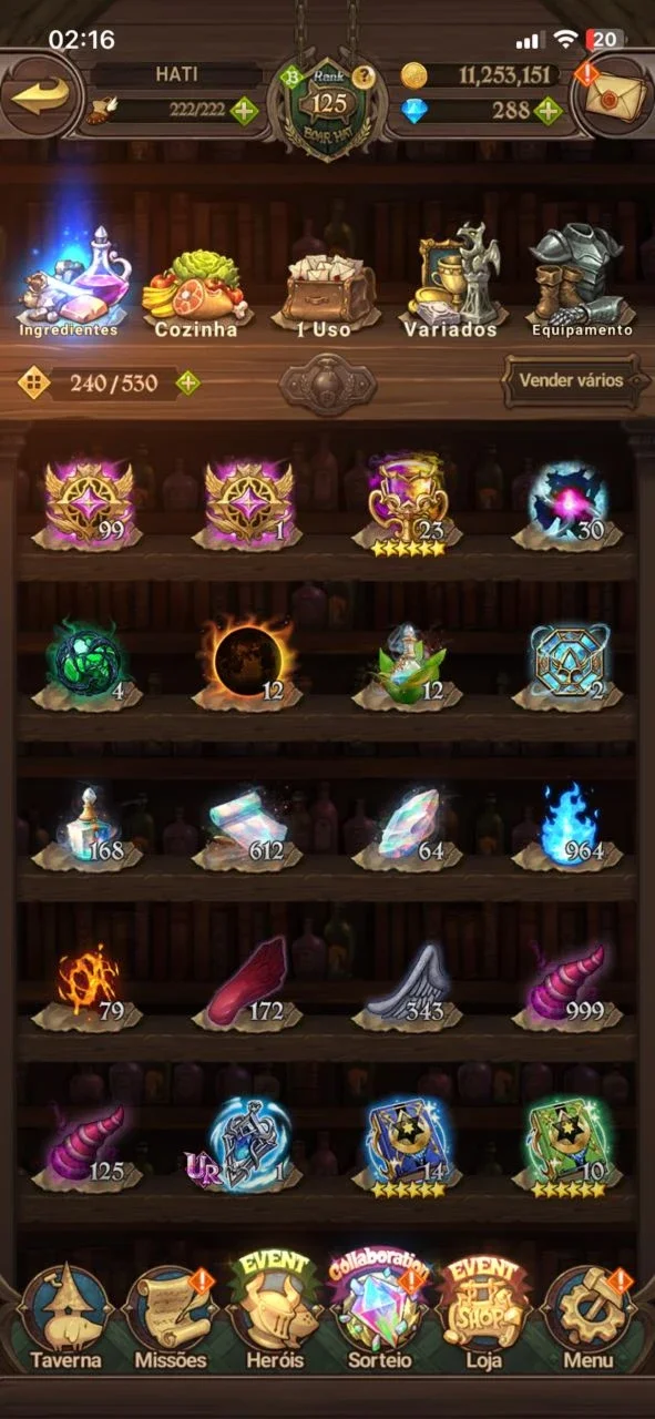 slider