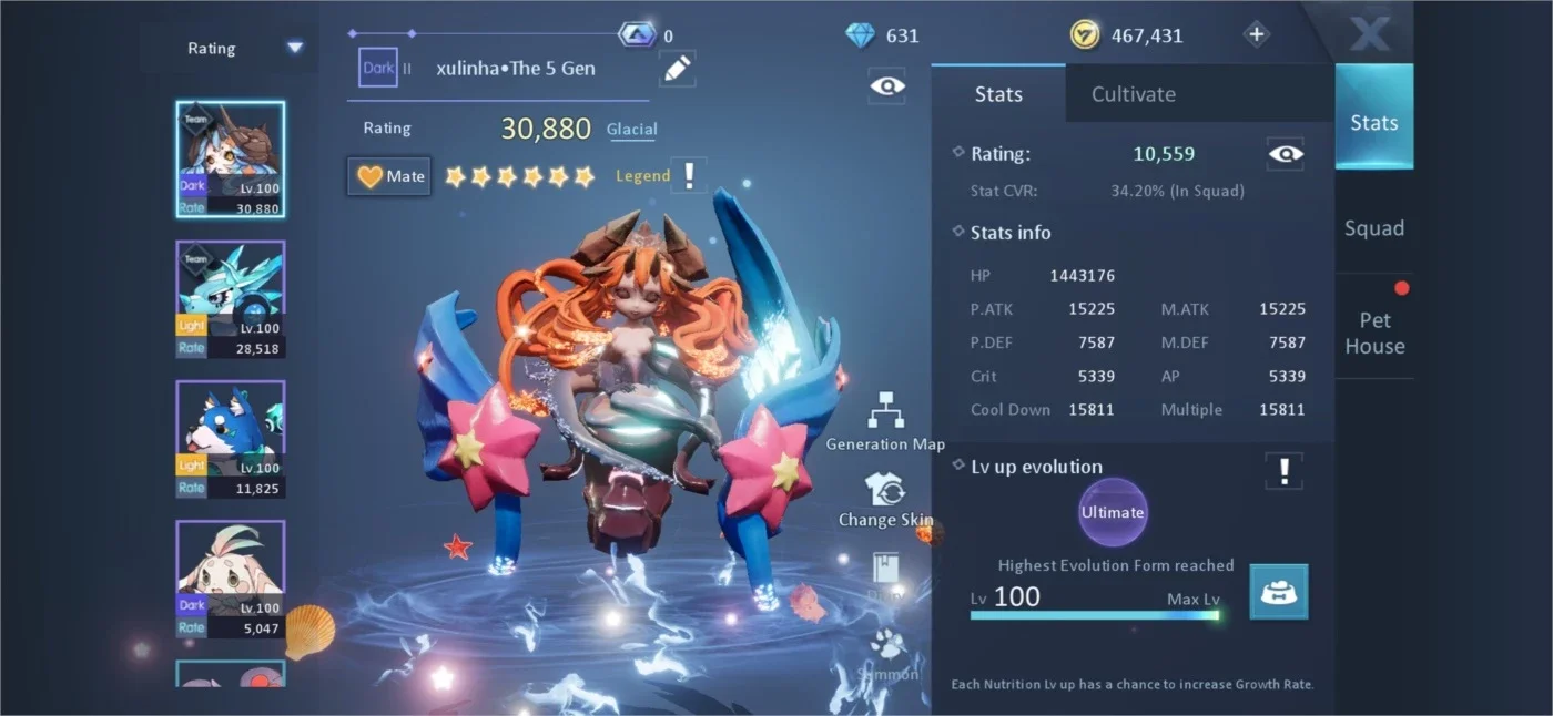 slider
