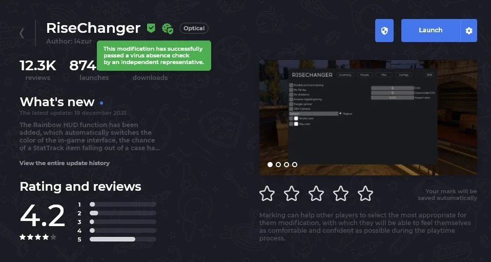 slider
