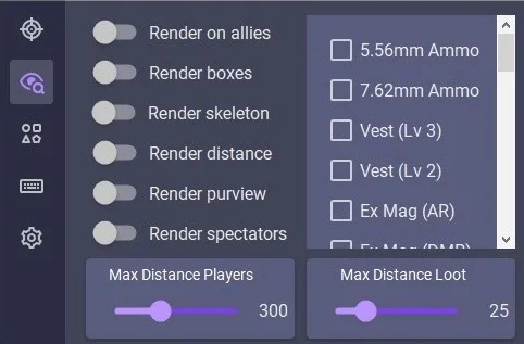 slider