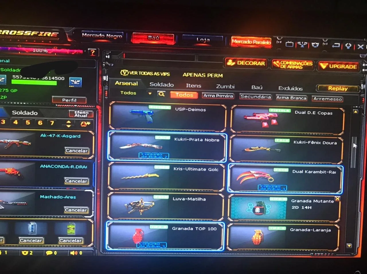 slider