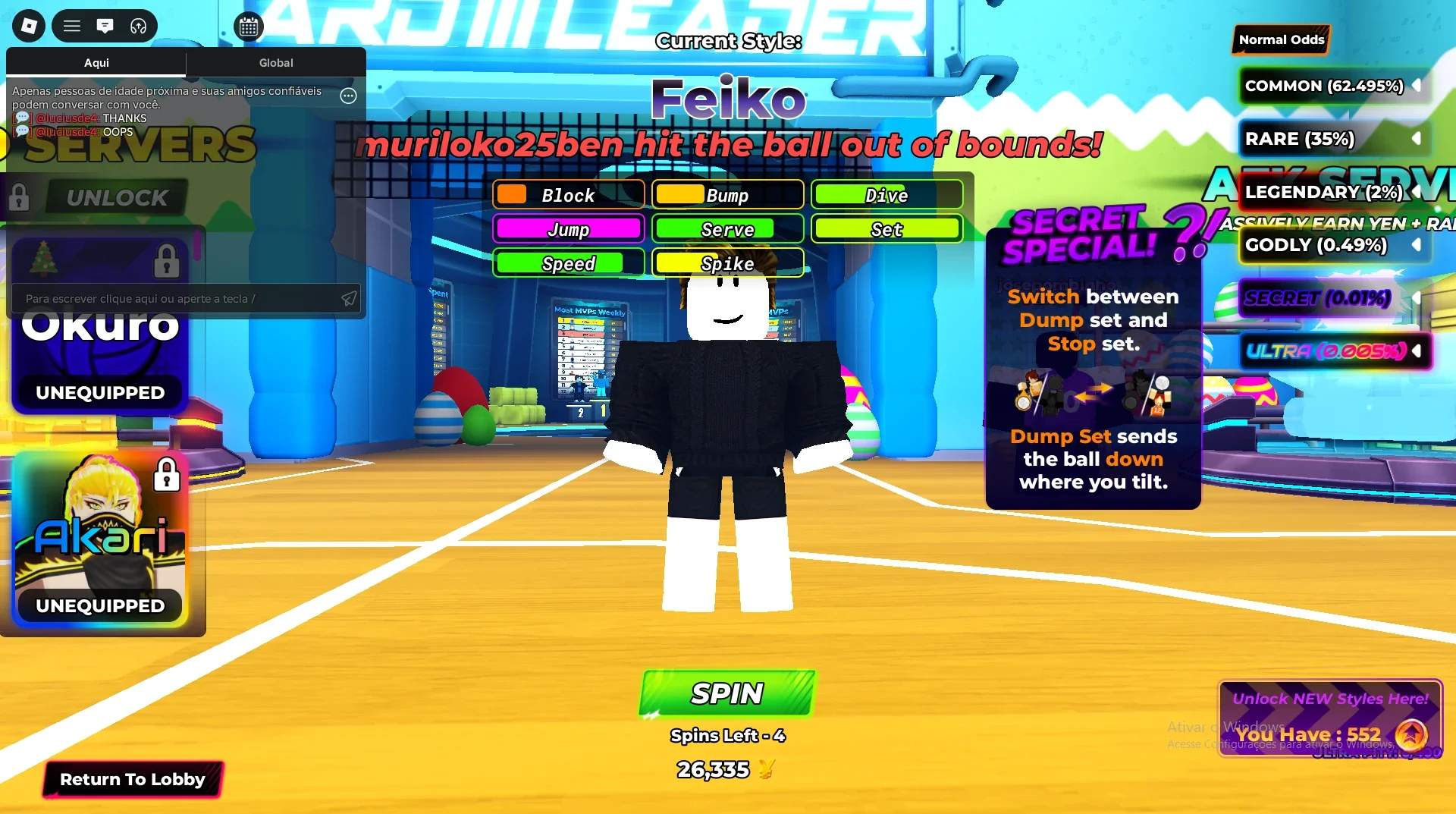 slider