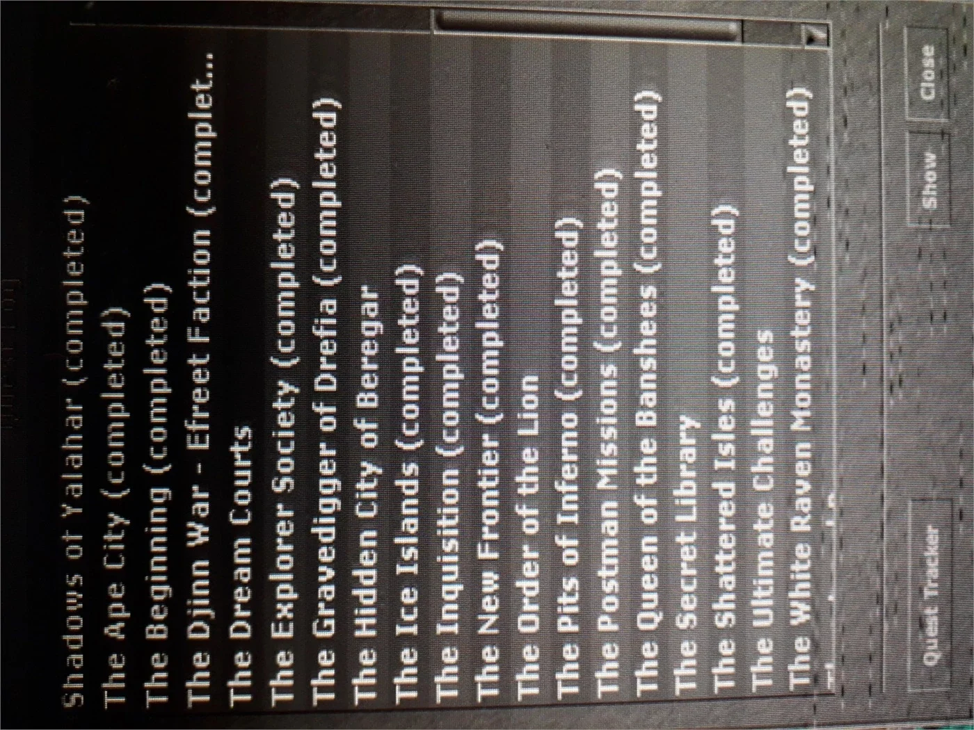 slider