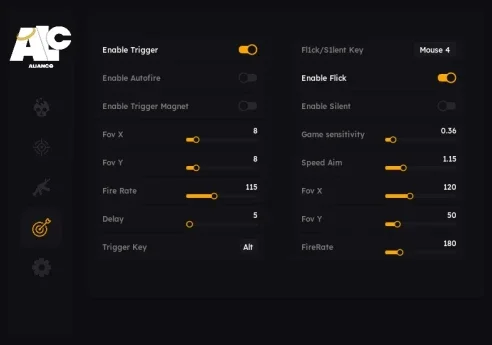 slider