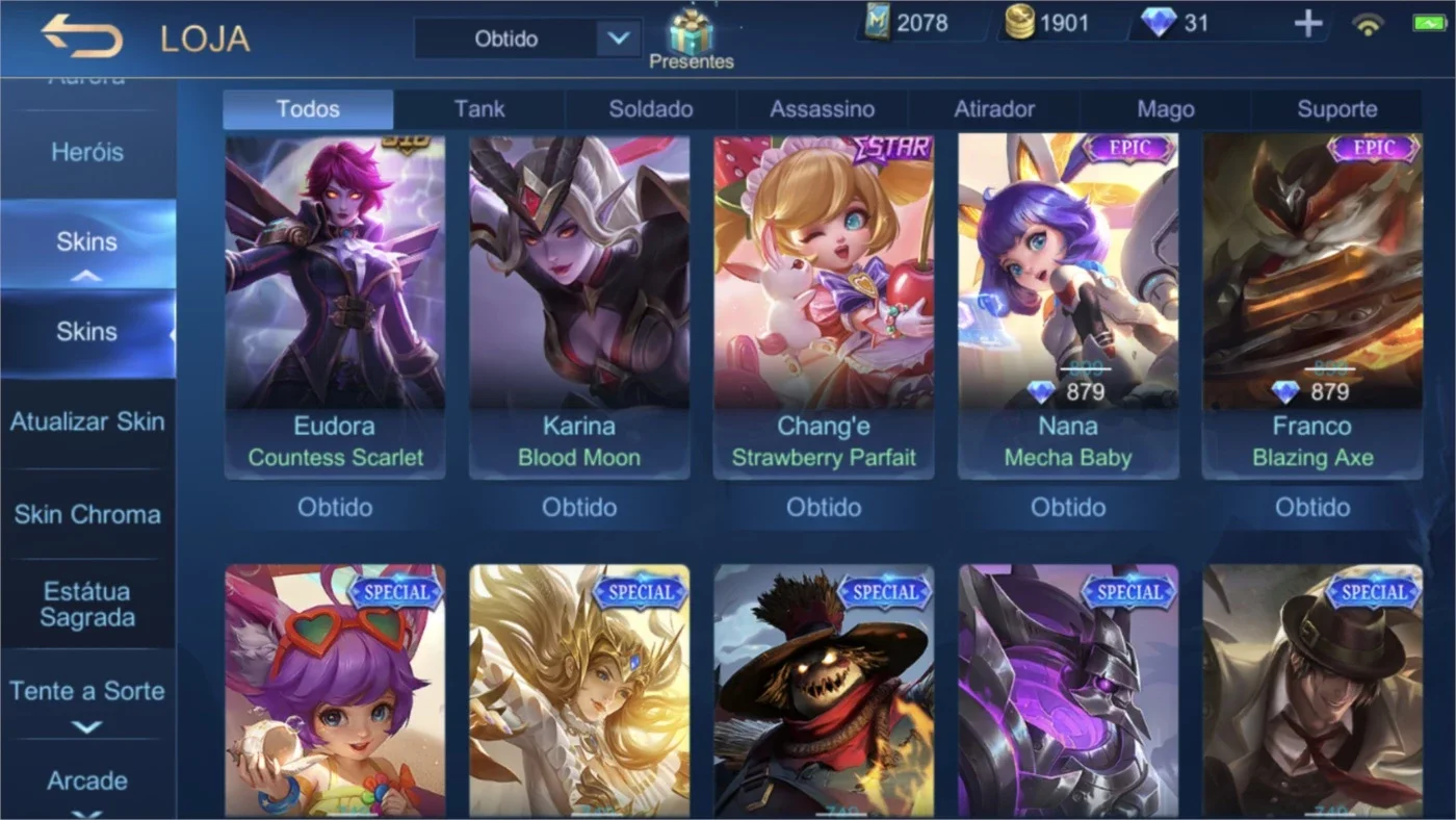slider