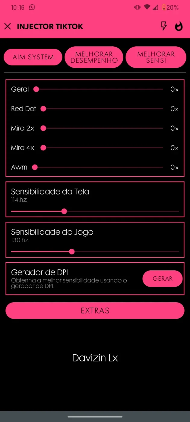 slider