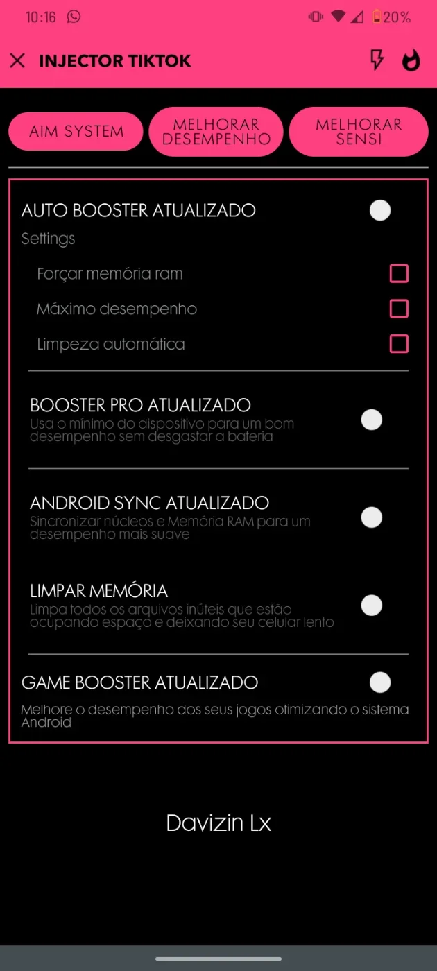 slider