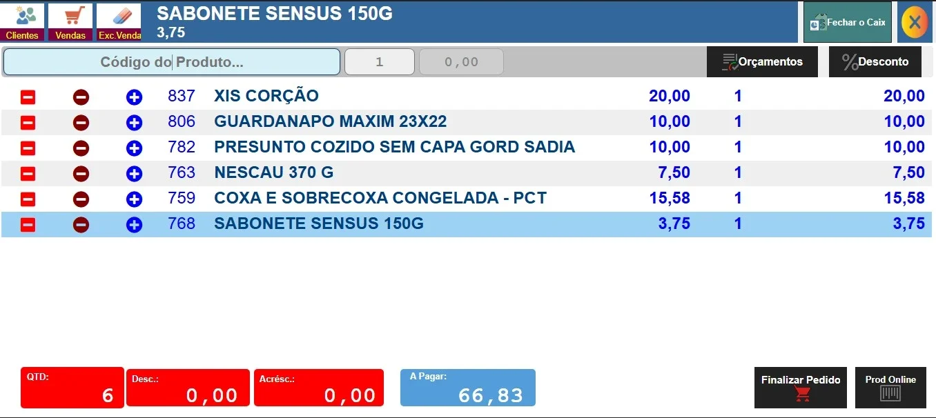 slider