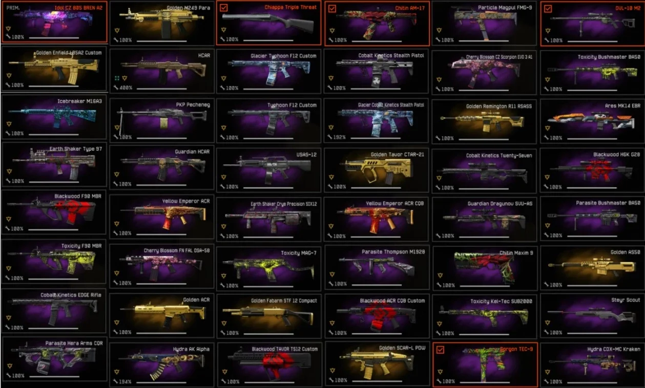 slider