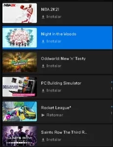 slider
